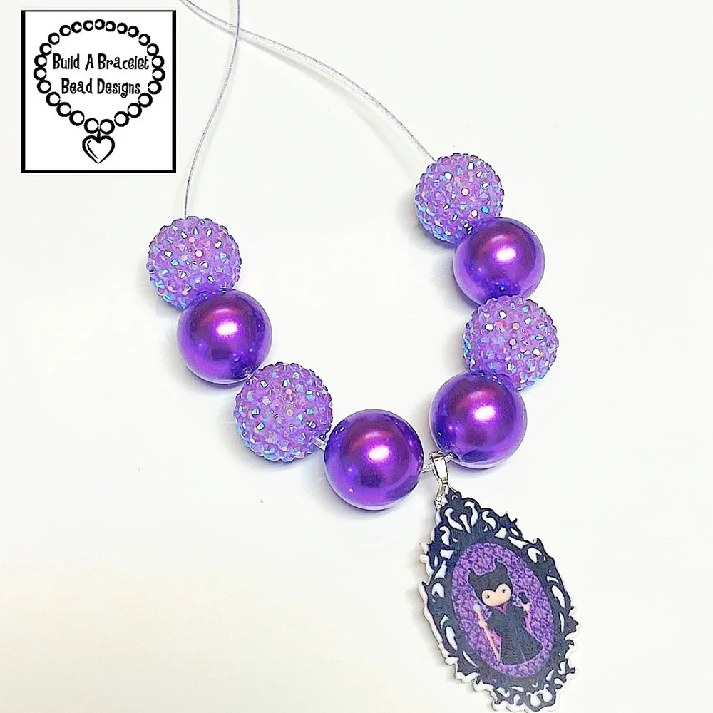Malificent Cameo Adjustable Necklace